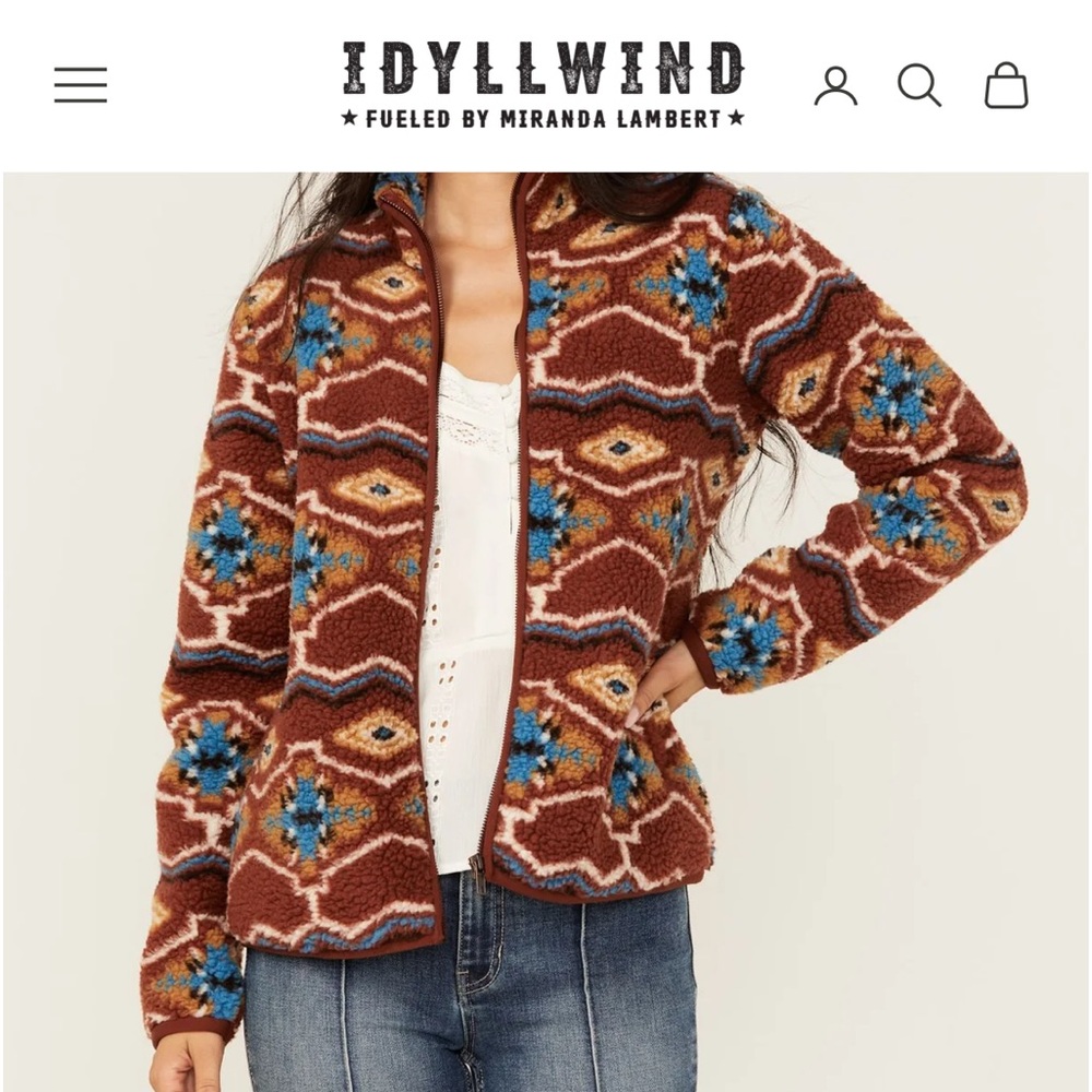 Idyllwind by Miranda Lambert- Marfa Jacket- never worn- size Large